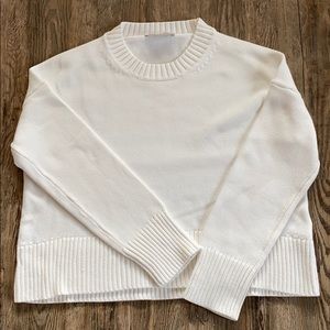 Everlane square cropped cotton sweater